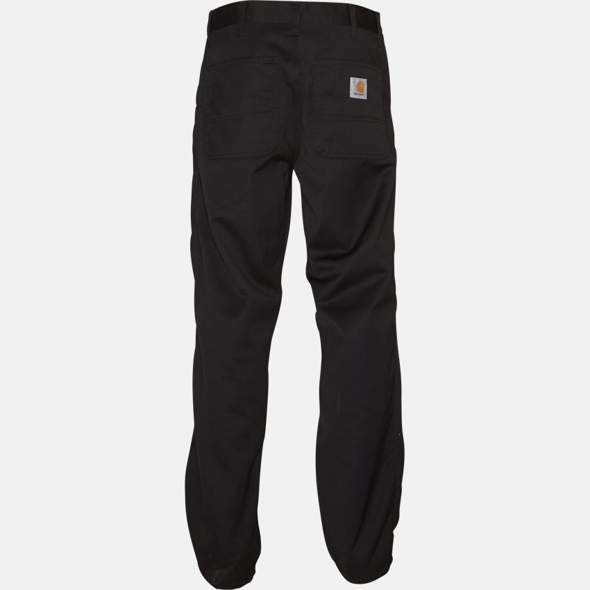 Carhartt WIP Trousers SIMPLE PANT TWILL I020075 BLACK RINSED